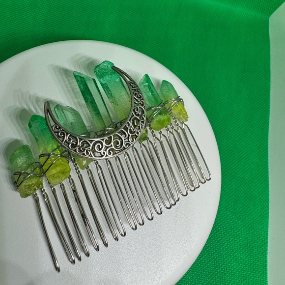 Hair Natural Chakra Crystal Natural Semiprecious Stone Aura Crystal